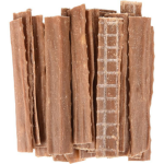 Flamingo - friandises chien - flamingo nature snack lamelles de poulet 11 cm - 100 gr