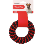 Flamingo - jouet chien - flamingo jouet movas anneau rouge et noir - � 15 cm