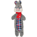 Flamingo - flamingo jouet chien peluche de nol matriau craquant lapin gris - 42 cm