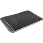 Flamingo - litire chat - flamingo tapis pour bac  litire matz noir - 61 x 41 x 1, 3 cm