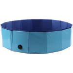 Flamingo - loisir chien flamingo piscine doggy splatter bleu et bleu clair  120 cm