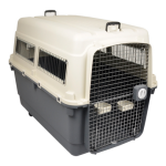 Flamingo - transport chien - flamingo cage de voyage nomad gris taille xxl - 70 x 100 x 75 cm