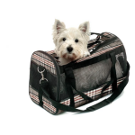 Flamingo - transport - flamingo sac de transport mayfair taille l marron et beige - 50 x 27 x 31 cm