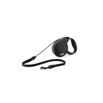 Flexi - laisse enrouleur flexi classic basic 2 noire 5 m