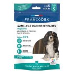 Francodex - friandises chien - francodex lamelles � m�cher dentaires pour chiots et petits chiens x15 ...