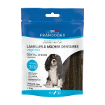 Francodex - friandises chien - francodex lamelles  mcher dentaires pour chiots et petits chiens x15 ...