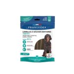 Francodex - friandises chien - francodex lamelles � m�cher dentaires francodex pour chiens moyens x15 ...