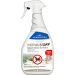 Francodex - francodex rpulsif intrieur extrieur chien repuls'off spray - 500 ml