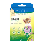 Francodex - soin chat - francodex collier insectifuge chatons moins de 2 kg - 35 cm