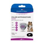 Francodex - soin chien - francodex collier antiparasitaire icaridine noir - 60 cm