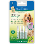 Francodex - soin chien - francodex pipettes antiparasitaires insectifuges chiens de 10 kg à 20 kg - 4 ... Francodex - soin chien - francodex pipettes antiparasitaires insectifuges chiens de 10 kg à 20 kg - 4 ...