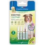 Francodex - soin chien - francodex pipettes antiparasitaires insectifuges grands chiens plus de 20 kg ...