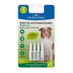 Francodex - soin chien - francodex pipettes antiparasitaires insectifuges grands chiens plus de 20 kg ...