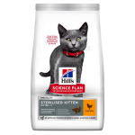 Hill's - hill's croquettes chaton st�rilis� poulet - 1, 5 kg