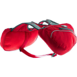 I - dog - i - dog sacoches 6l pour harnais confort trek taille m / l / xl rouge - 21 x 32 cm