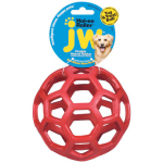 Jw - jouet chien - petmate balle hol - ee roller rouge - Ø 4, 5 cm Jw - jouet chien - petmate balle hol - ee roller rouge - Ø 4, 5 cm