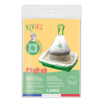 Kiviks - kiviks sacs  litire filtrants taille l blanc - 52 x 34 x 25 cm
