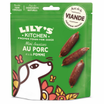Lily's kitchen - lily's kitchen friandise chien mini saucisses porc pomme - 70 gr