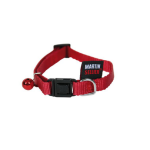 Martin sellier - collier pour chat en nylon rouge