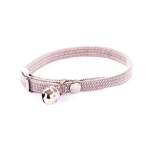 Martin sellier - collier chat martin sellier collier chat nylon tubulaire gris 10  30 cm