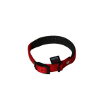 Martin sellier - collier chien - martin sellier collier droit confort rouge - 65 x 2, 5 cm