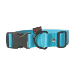 Martin sellier - martin sellier collier chien rglable turquoise - 50 / 70 x 4 cm