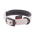 Martin sellier - collier droit confort pour chien coloris gris - 2, 5x55 cm
