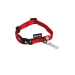 Martin sellier - martin sellier collier rglable rouge - 20 / 30 x 1 cm