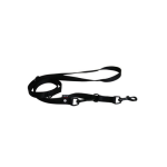 Martin sellier - laisse chien - martin sellier laisse d'entraînement 3 points noir - 200 x 2 cm Martin sellier - laisse chien - martin sellier laisse d'entraînement 3 points noir - 200 x 2 cm