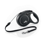 Martin sellier - laisse chien - flexi laisse newclassic cordon noir - 8 m