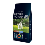 Sa vraie nature - croquettes chaton sans crales - sa vraie nature poulet et saumon - 5 kg
