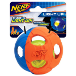 Nerf - jouet chien nerf balle led coloris rouge taille m