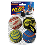 Nerf - jouet chien nerf balle de tennis coloris bleu taille s x4