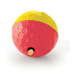 Nina ottosson - nina ottosson balle � friandises treat tumble rouge et jaune - � 13 cm