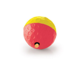 Nina ottosson - jouet chien - nina ottosson balle à friandises treat tumble rouge et jaune - Ø 13 cm Nina ottosson - jouet chien - nina ottosson balle à friandises treat tumble rouge et jaune - Ø 13 cm