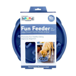 Outward hound - gamelle chien - outward hound gamelle anti - glouton notch bleu - s