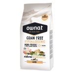 Ownat - croquettes chien - ownat grain free hypoallergenic adulte sans c�r�ales agneau 3kg