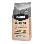 Ownat - croquettes chien - ownat just grain free adulte sans c�r�ales agneau 3kg