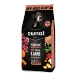 Ownat - ownat croquettes chien ultra medium lamb & rice - 12 kg