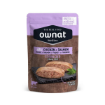 Ownat - sachet chat ownat wetline poulet et saumon 85 gr
