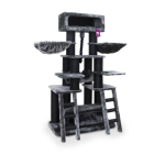 Petrebels - jouet chat - petrebels arbre � chat skybox 187 pepper - 100 x 60 x 187 cm