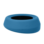 Petsafe - gamelle voyage chien - petsafe bol anti - dbordement splash bleu - 22, 8 x 18 x 7, 6 cm