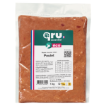 Qru - barf chien - qru essentiel poulet teneur r�duite en os - 1 kg