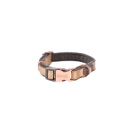 Rogz - collier chien - rogz rush gris et rose - 16 / 22 cm