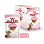 Royal canin - bo�tes chat royal canin sachet sauce kitten sterilised - 12 x 85 g