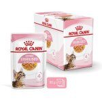 Royal canin - royal canin sachet gel�e kitten sterilised - 12 x 85 g