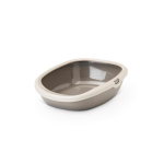Savic - bac  litire chat gizmo savic gris taille l