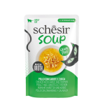 Schesir - schesir aliments humides chat soupe poulet potiron - 40 g