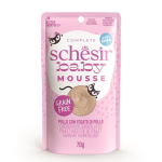 Schesir - schesir aliments humides chaton foie de poulet baby mousse - 70 g
