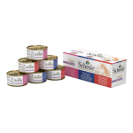 Schesir - botes chat - schesir pack multi saveurs au naturel - 6 x 85 gr